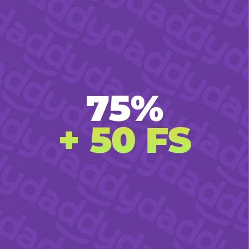 50 FS + 75% на 2й депозит 